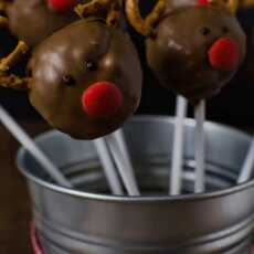 Przepis na Cake pops z twarożkiem - rudolfy