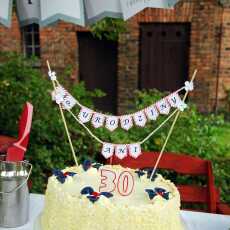 Przepis na Tort urodzinowy i przyjęcie w ogrodzie