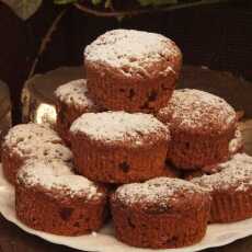 Przepis na Muffiny czekoladowe z suszoną śliwką