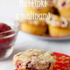 Przepis na Muffinki z malinami 