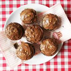Przepis na Muffiny z kremem czekladowym