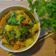 Przepis na żółte curry z dynią