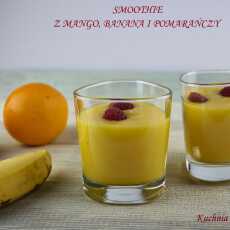 Przepis na Smoothie z mango, banana i soku z pomarańczy