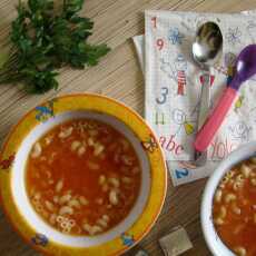 Przepis na Ekspresowa zupa pomidorowa dla dzieci