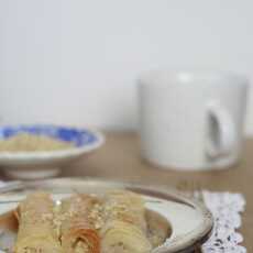 Przepis na Baklawa rulonik