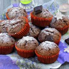 Przepis na Muffinki czekoladowo-piernikowe (z bakaliami)