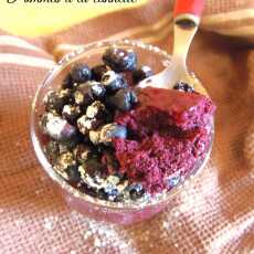Przepis na Mus jagodowy/Blueberry mousse