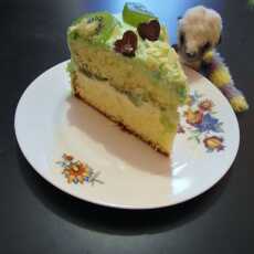 Przepis na Lekki letni tort kiwi