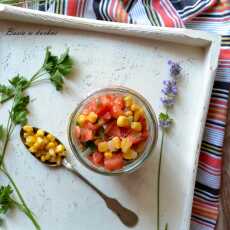 Przepis na Salsa z kukurydzą i świeżymi pomidorami 