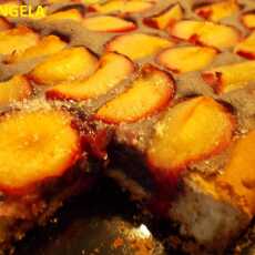 Przepis na Kołacz ze śliwkami i kremem makowym - Plum and poppy seeds yeast cake - Focaccia dolce alle prugne e crema di semi di papavero