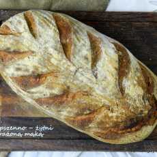 Przepis na Chleb pszenno – żytni z prażoną mąką - marcowa piekarnia