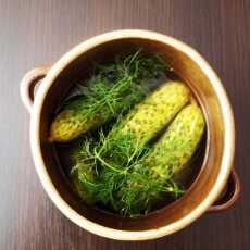 Przepis na Ogórki małosolne - prosta i łatwa zalewa