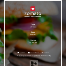 Przepis na KONKURS - wygraj miejsce na Zomato meetup w La BlaBla 