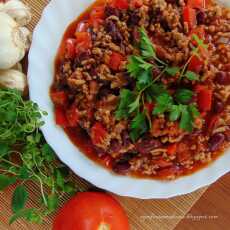 Przepis na Chili con carne.