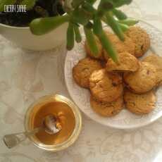 Przepis na Ciastka z masłem orzechowym i czekoladą - Peanut Butter Cookies with chocolate