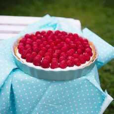 Przepis na Tarta z malinami i mascarpone