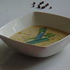 Przepis na Käse-suppe mit Hackfleisch - zupa serowa z miesem mielonym