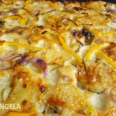 Przepis na Pizza bolońska (z ziemniakami i rozmarynem) - Pizza Bolognese with Potatoes and Rosemary - Pizza alla bolognese 