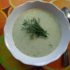 Przepis na Zupa z zielonego ogórka