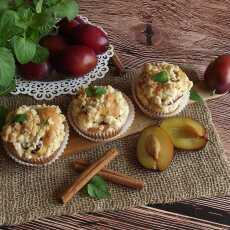 Przepis na Słodkie środy - Cynamonowe muffiny ze śliwkami 