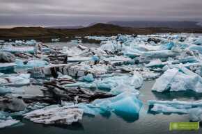 glacier lagoon jezioro jökulsárlón