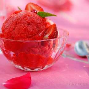 sorbet truskawkowy