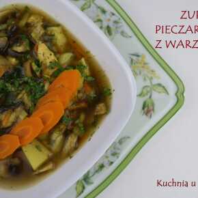 Zupa pieczarkowa z warzywami