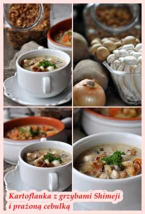Zupa kartoflana z grzybami