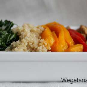 Lunch box #2 Komosa ryżowa (quinoa) z tofu i warzywami