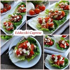 Łodeczki Caprese