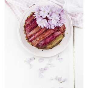 rhubarb cake