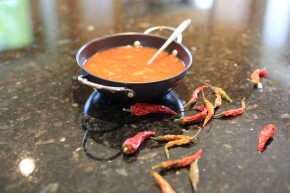 zupa pomidorowa z ciecierzycą