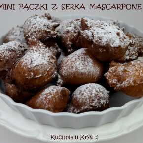 Pączki z serkiem mascarpone