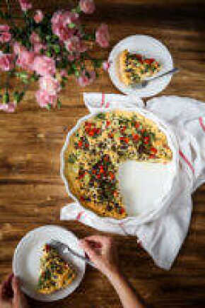 fritatta z warzywami