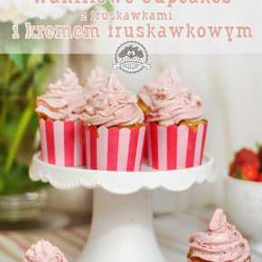 truskawkowe cupcakes