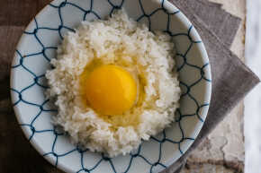 japoński ryż z jajkiem
