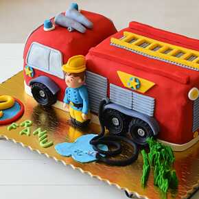 tort wóz strażacki