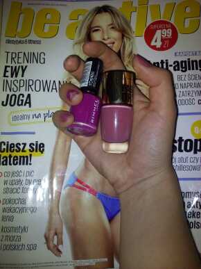 recenzja lakieru Rimmel flip flop Fashion