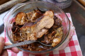grzyby mięso w sosie grzybowym