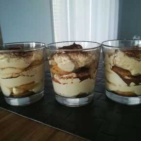 tiramisu do pucharków