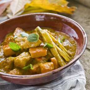 curry z indykiem