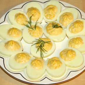 jajka faszerowane