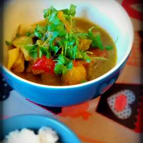 Tajskie curry warzywne