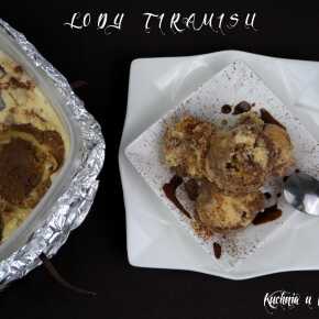 Lody tiramisu