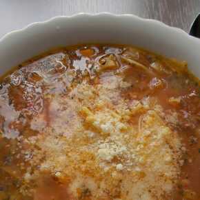 bezglutenowa zupa minestrone