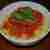 Makaron z sosem ze świeżych pomidorów malinowych