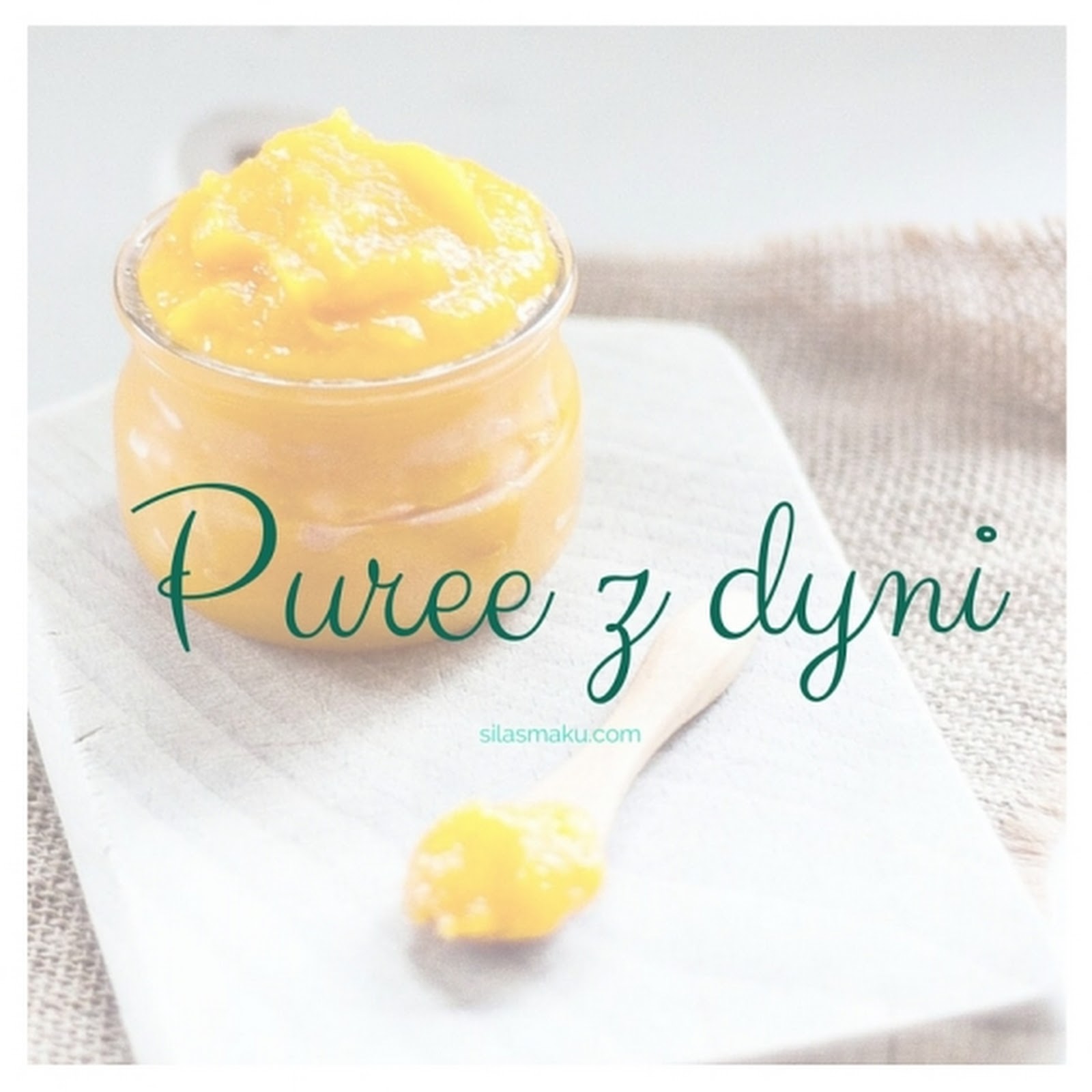 Puree z dyni + wykorzystanie