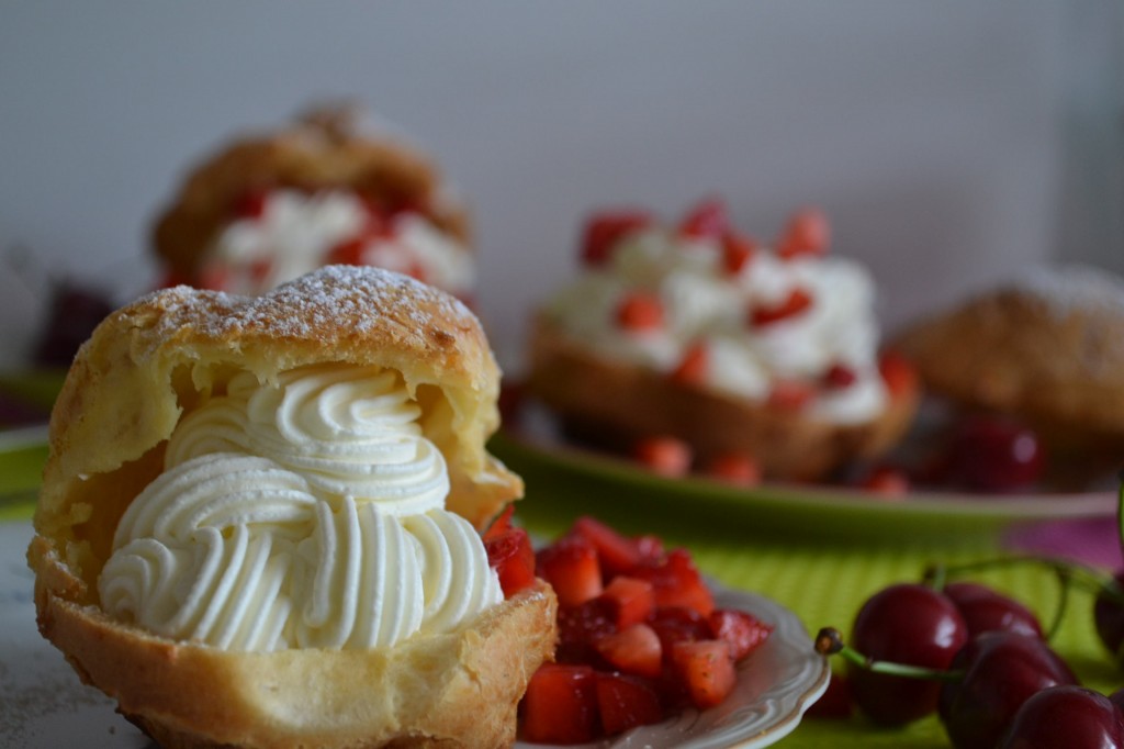 Kokosowe ptysie na oleju rzepakowym