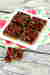 Mazurek amarantusowy z daktylami i polewą czekoladowo-sezamową / Amaranth shortcrust tart with dates and chocolate-sesame glaze