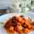 Paella z kurczakiem, chorizo i warzywami 
